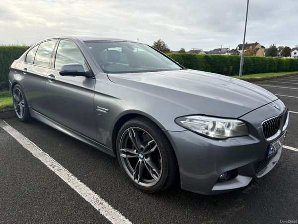 BMW 5-Series Saloon, Diesel, 2014, Grey