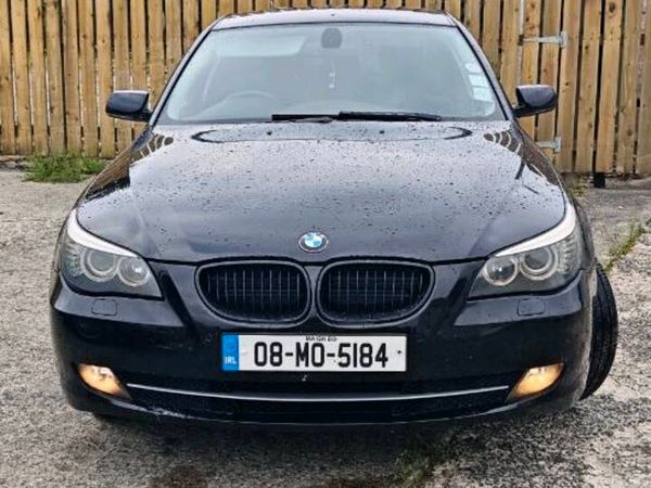 BMW 5-Series Saloon, Diesel, 2008, Black