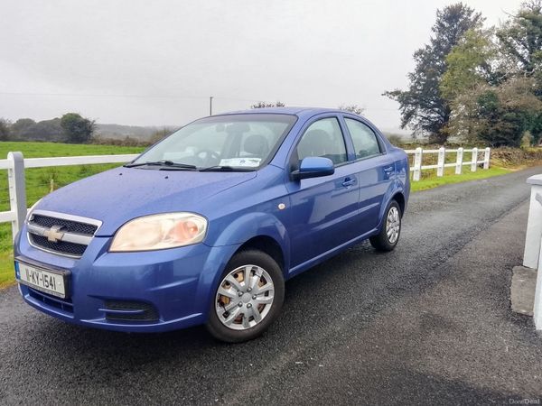 Chevrolet Aveo Saloon, Petrol, 2011, Blue