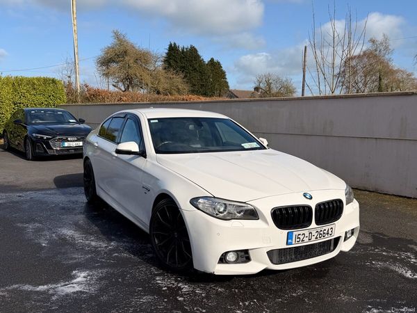 BMW 5-Series Saloon, Diesel, 2015, White