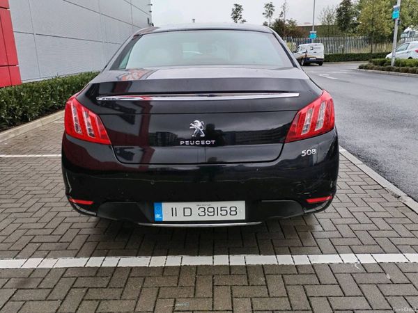 Peugeot 508 Saloon, Diesel, 2011, Black