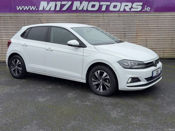 Volkswagen Polo Hatchback, Petrol, 2018, White