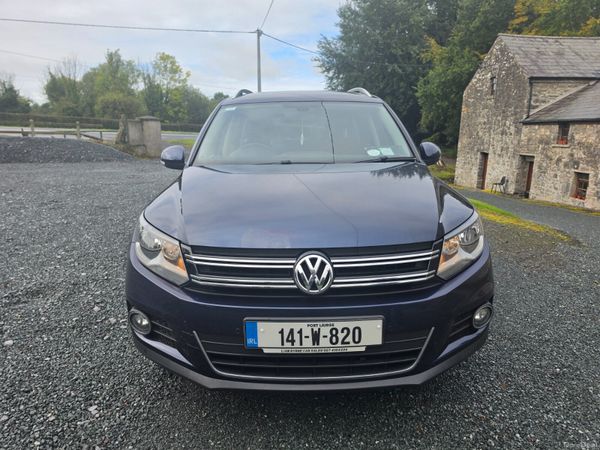 Volkswagen Tiguan SUV, Diesel, 2014, Blue