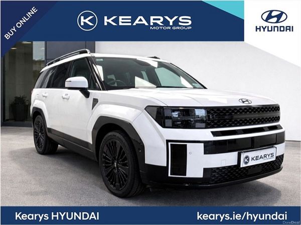 Hyundai Santa Fe SUV, Petrol Plug-in Hybrid, 2026, White