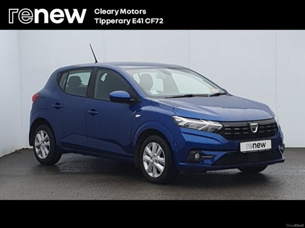 Dacia Sandero Hatchback, Petrol, 2022, Blue