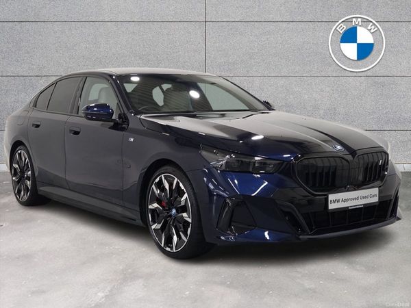 BMW i5 Saloon, Electric, 2024, Blue