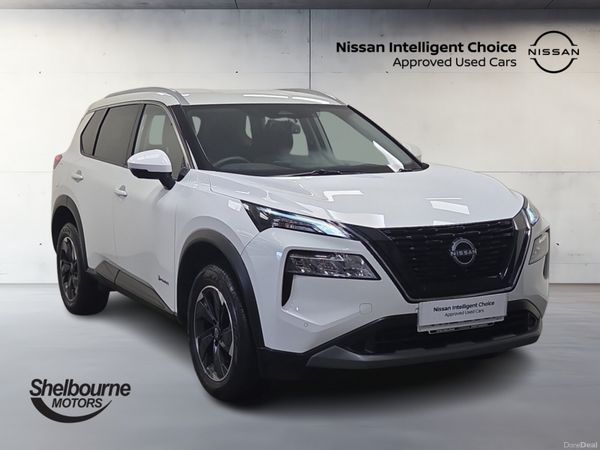 Nissan X-Trail SUV, Petrol Hybrid, 2025, White