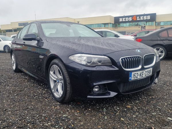 BMW 5-Series Saloon, Diesel, 2015, Black
