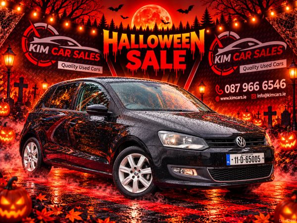 Volkswagen Polo Hatchback, Petrol, 2011, Black