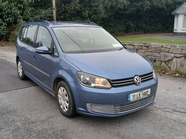 Volkswagen Touran MPV, Diesel, 2011, Blue