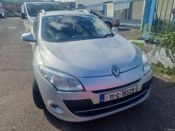 Renault Megane Estate, Diesel, 2011, Silver