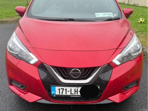 Nissan Micra Hatchback, Petrol, 2017, Red
