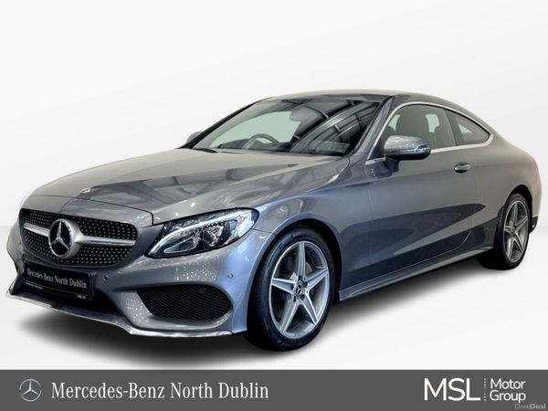 Mercedes-Benz C-Class Coupe, Diesel, 2018, Grey