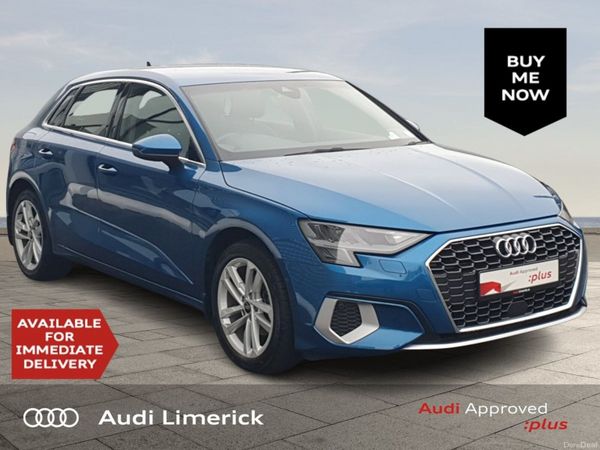 Audi A3 Hatchback, Petrol, 2022, Blue
