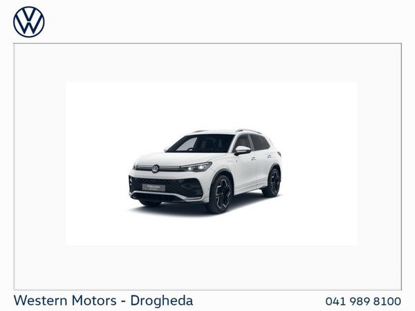 Volkswagen Tiguan SUV, Petrol Plug-in Hybrid, 2026, White