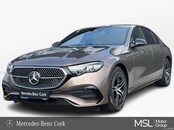 Mercedes-Benz E-Class Saloon, Diesel Hybrid, 2026, Brown