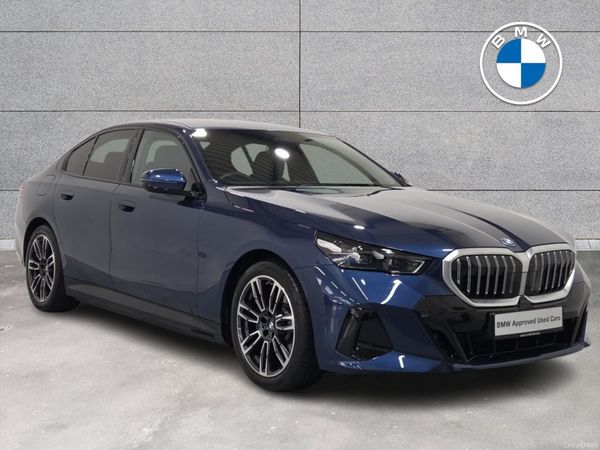 BMW 5-Series Saloon, Petrol Hybrid, 2026, Blue