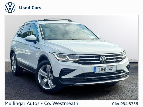 Volkswagen Tiguan SUV, Diesel, 2024, White