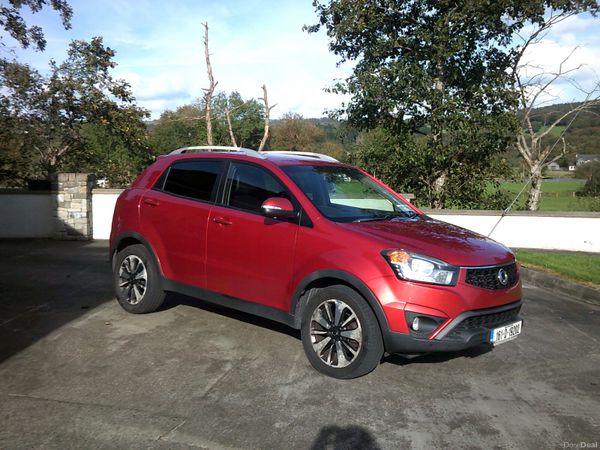 SsangYong Korando SUV, Diesel, 2016, Red