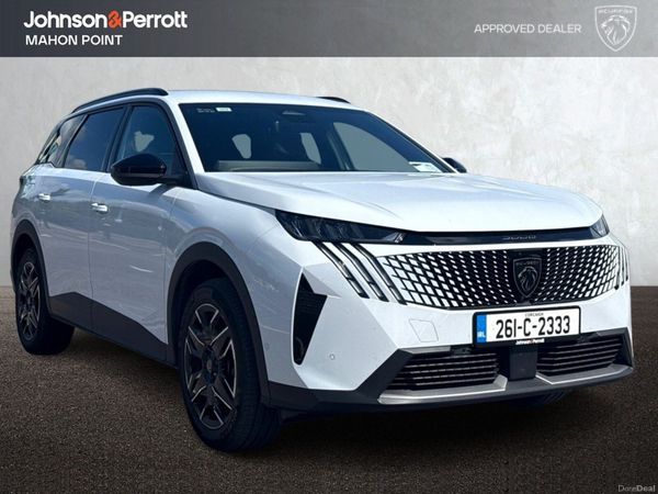 Peugeot 5008 MPV, Petrol, 2026, White