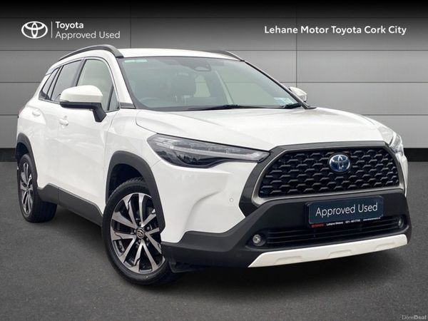 Toyota Corolla Cross Hatchback, Petrol Hybrid, 2023, White
