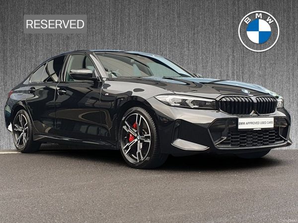 BMW 3-Series Saloon, Petrol Plug-in Hybrid, 2025, Black