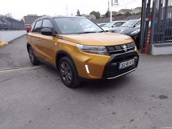 Suzuki Vitara Hatchback, Petrol Hybrid, 2026, Yellow