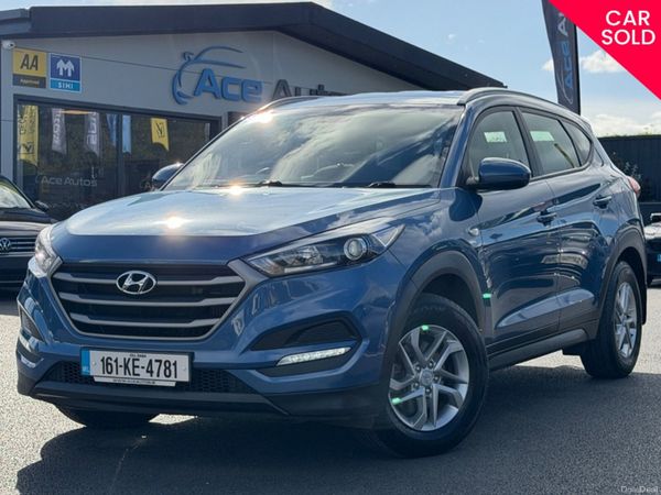 Hyundai Tucson SUV, Diesel, 2016, Blue