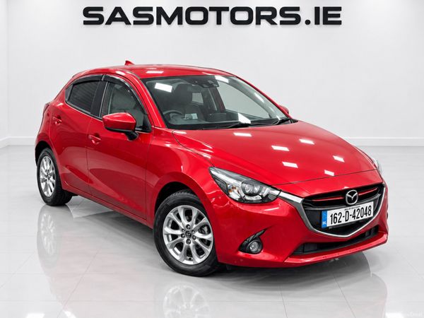 Mazda Demio Hatchback, Petrol, 2017, Red