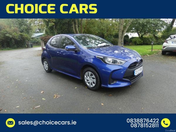Toyota Yaris Hatchback, Petrol Hybrid, 2022, Blue