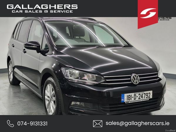 Volkswagen Touran MPV, Diesel, 2018, Black