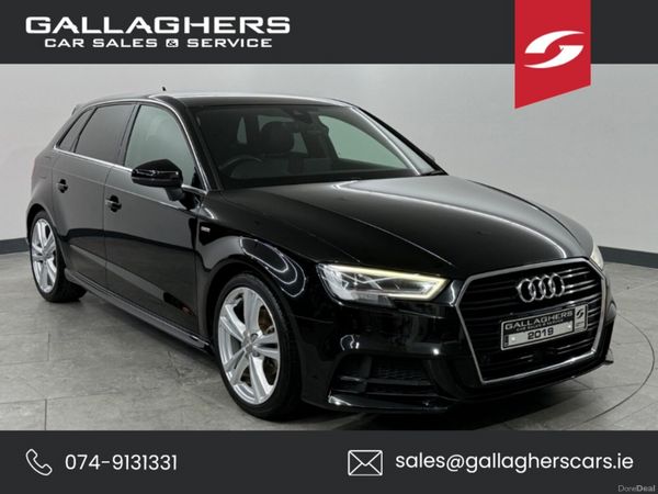 Audi A3 Hatchback, Petrol, 2019, Black