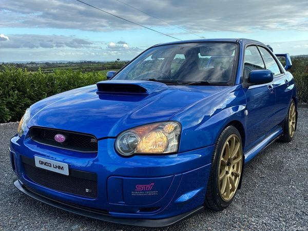Subaru Impreza Saloon, Petrol, 2003, Blue