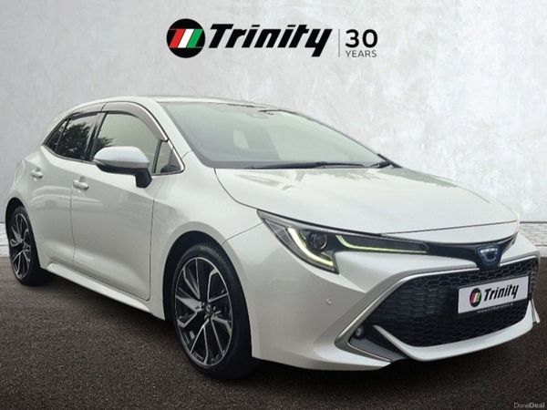 Toyota Corolla Hatchback, Petrol Hybrid, 2022, White