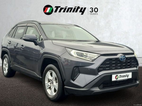 Toyota RAV4 SUV, Petrol Hybrid, 2021, Grey