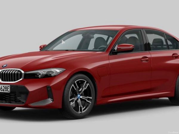 BMW 3-Series Saloon, Petrol Plug-in Hybrid, 2023, Red