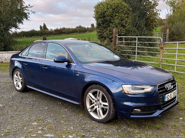 Audi A4 Saloon, Diesel, 2015, Blue
