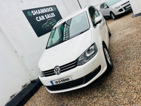 Volkswagen Sharan MPV, Petrol, 2012, White