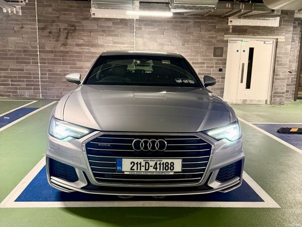 Audi A6 Saloon, Petrol Plug-in Hybrid, 2021, Silver