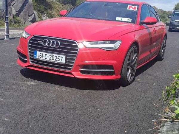 Audi A6 Saloon, Diesel, 2016, Red