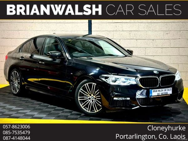 BMW 5-Series Saloon, Diesel, 2017, Black