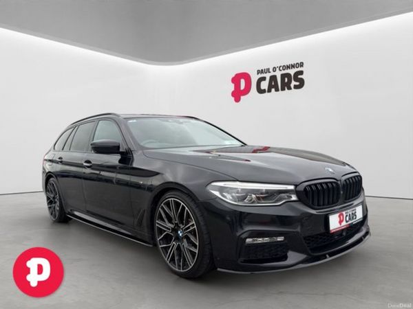 BMW 5-Series Estate, Diesel, 2018, Black
