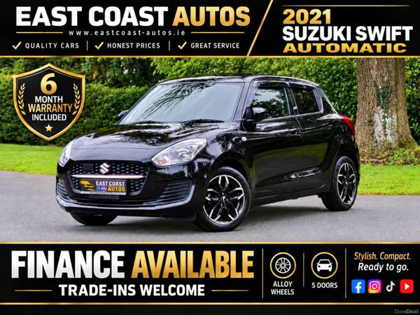 Suzuki Swift Hatchback, Petrol, 2021, Black