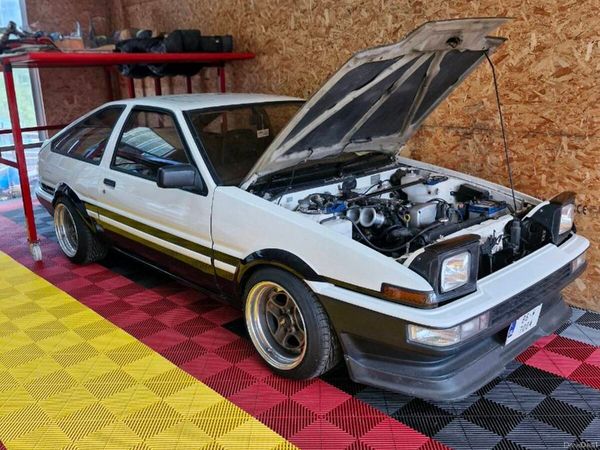 Toyota Trueno Coupe, Petrol, 1986, White
