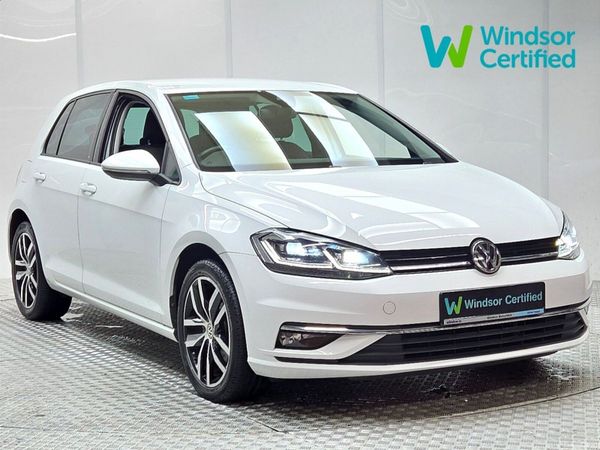 Volkswagen Golf Hatchback, Petrol, 2019, White