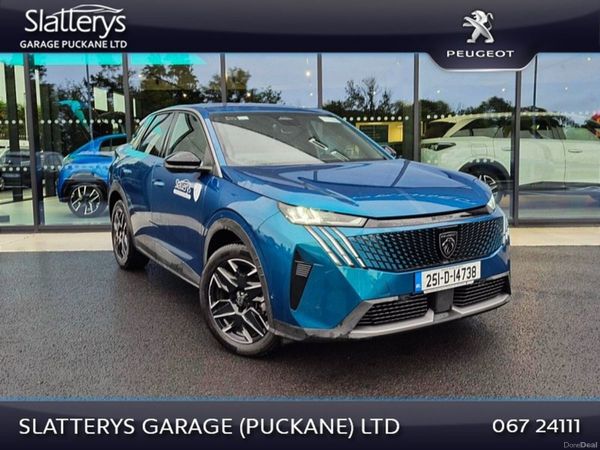 Peugeot 3008 SUV, Petrol, 2025, Blue