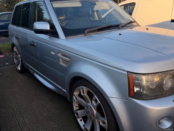 Land Rover Range Rover Sport SUV, Diesel, 2010, Silver