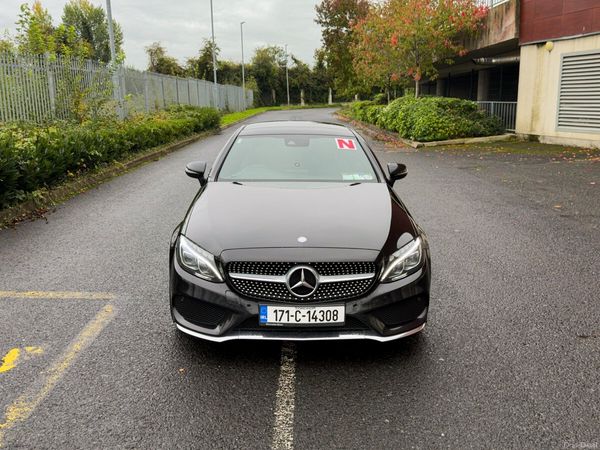 Mercedes-Benz C-Class Coupe, Diesel, 2017, Black