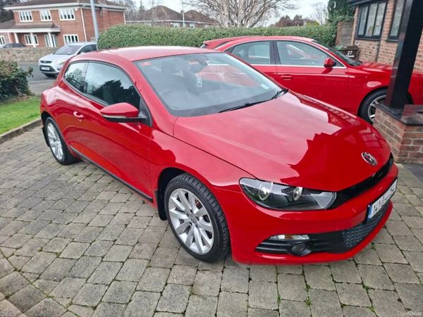 Volkswagen Scirocco Hatchback, Petrol, 2014, Red