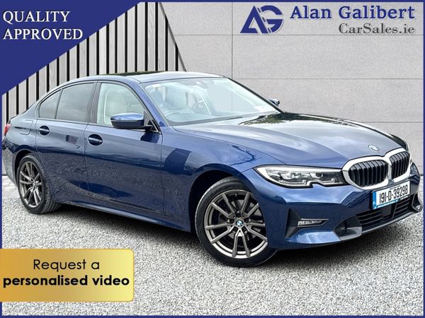 BMW 3-Series Saloon, Diesel, 2019, Blue